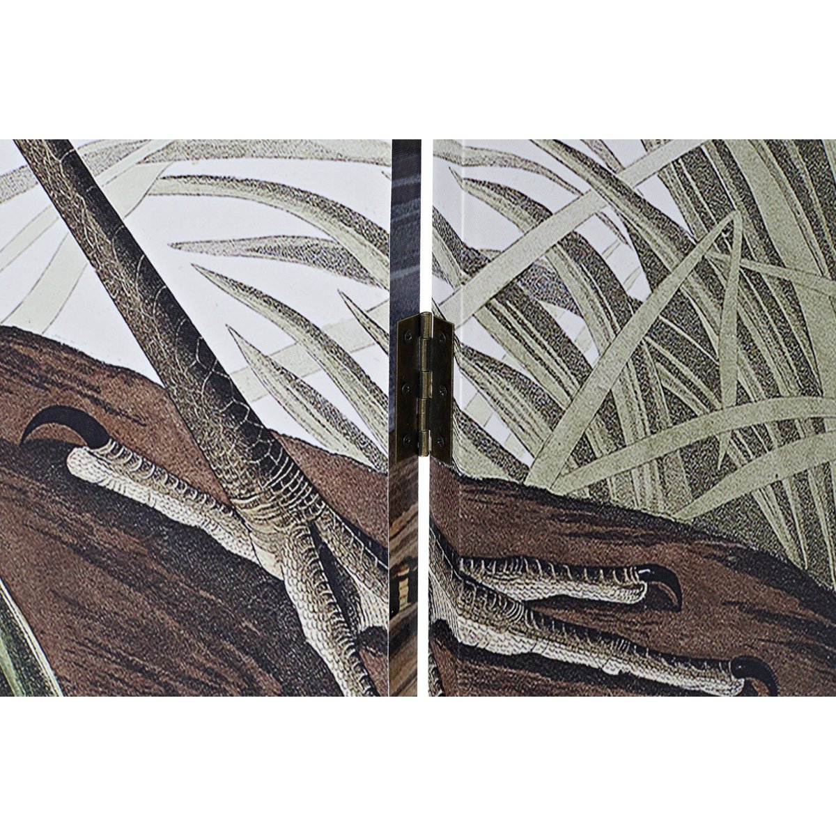 PARAVENT EN TOILE DE PIN 120X2,5X180 GARZA RÉVERSIBLE MB193787