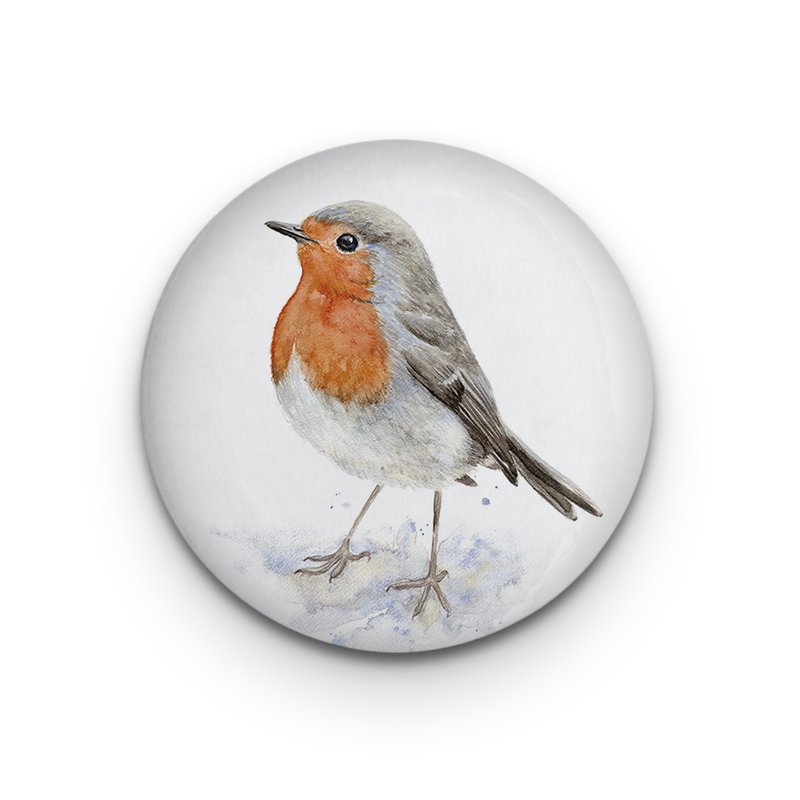 Dekoracyjny magnes Robin Redbreast