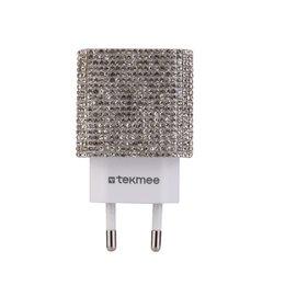 Silber -Strass -Ladegerät - 20W, schnelle Last