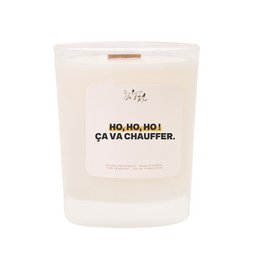 Scented candle: Ho, ho, ho! It's going to heat up