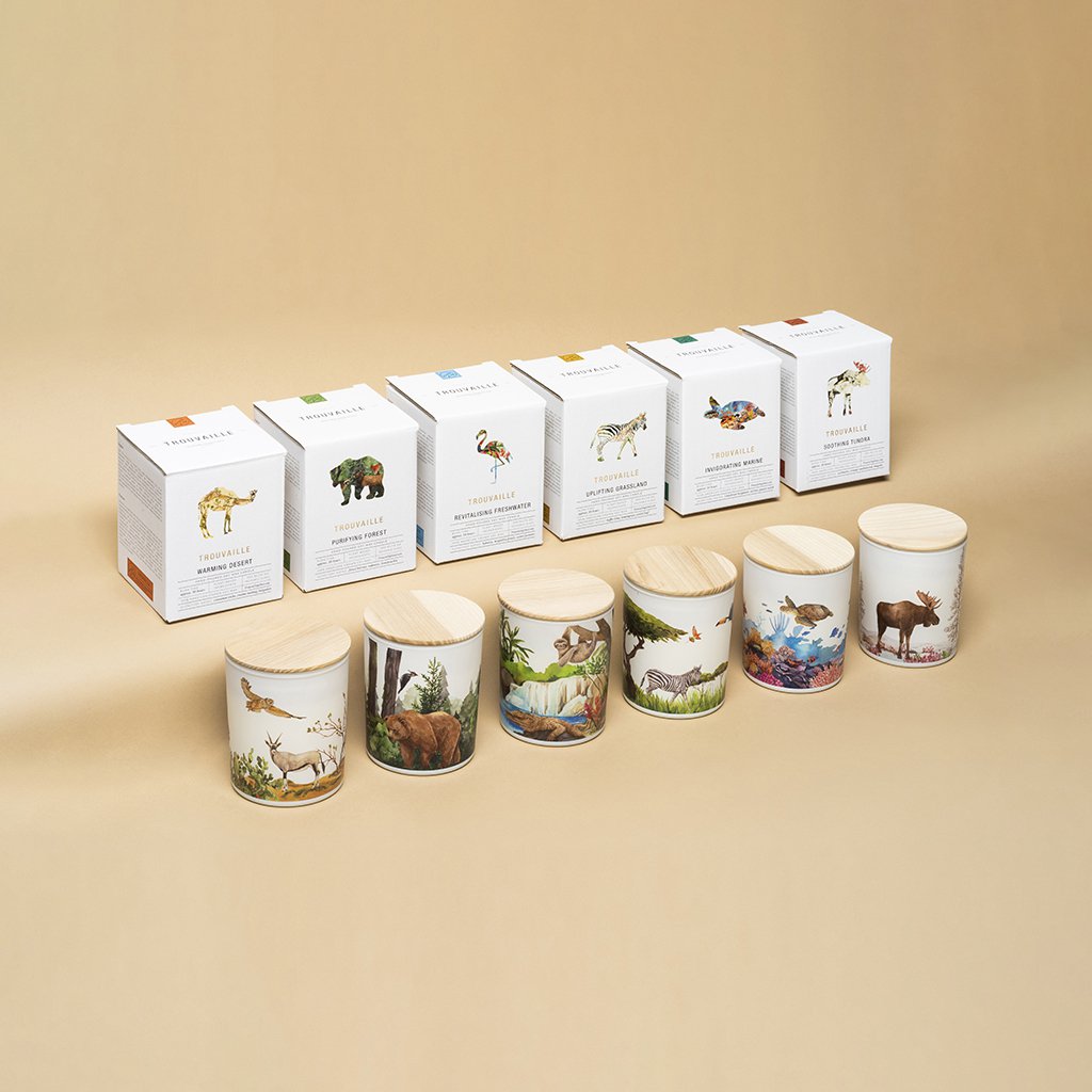 Save the Planet Scented Soy Wax Candle | Purifying Forest