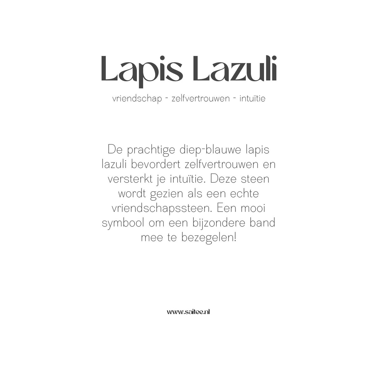 Lapislazuli-Edelsteinarmband
