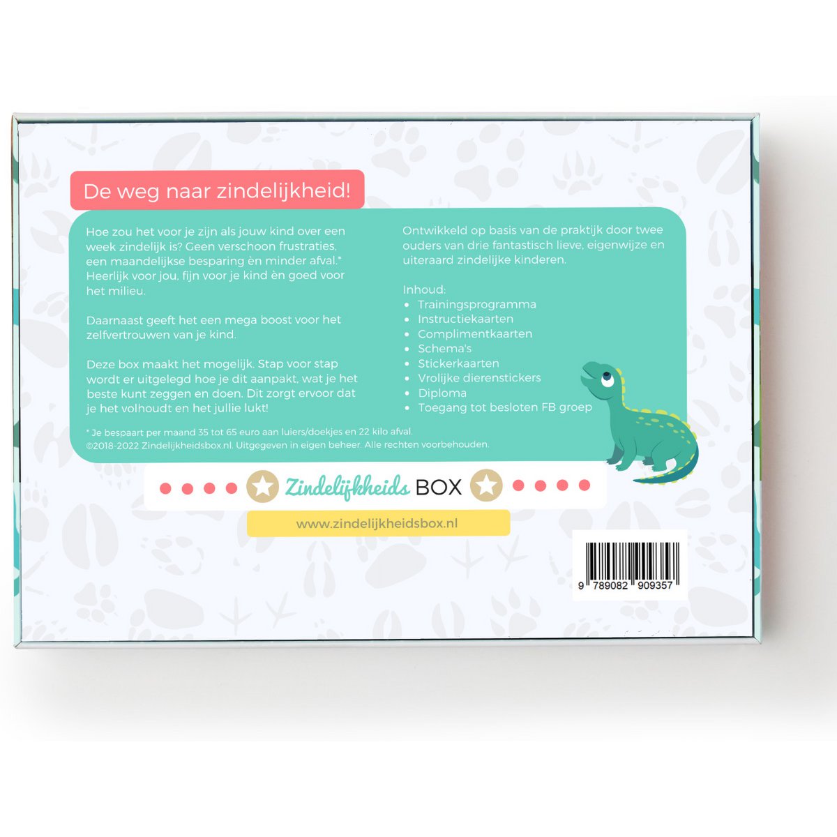 Zindelijkheidsbox - Jongen editie - Zindelijkheidstraining kind - Peuter - Leren op het potje / naar de wc