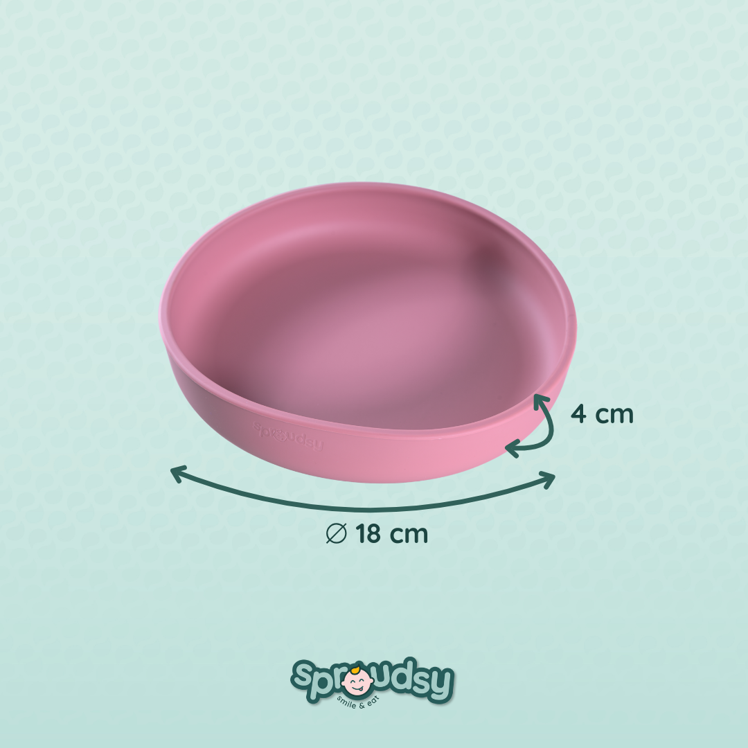 Baby plate with suction cup – Serene