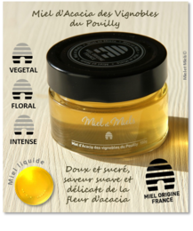 Acacia honey from the Pouilly vineyards 150g
