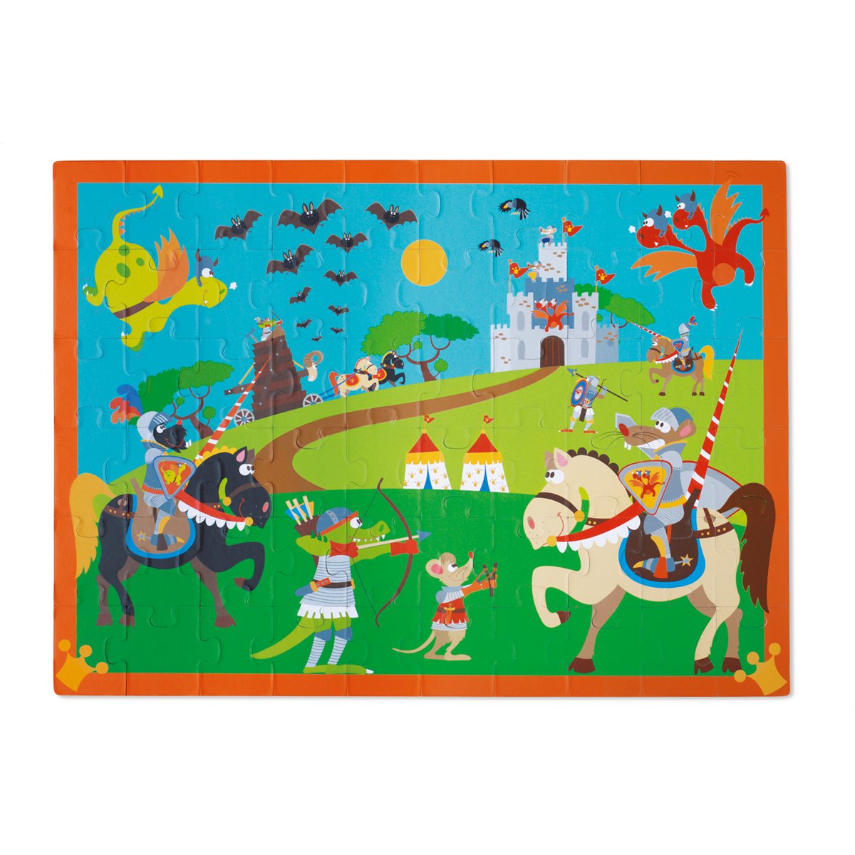 Puzzle - Bataille de chevalier