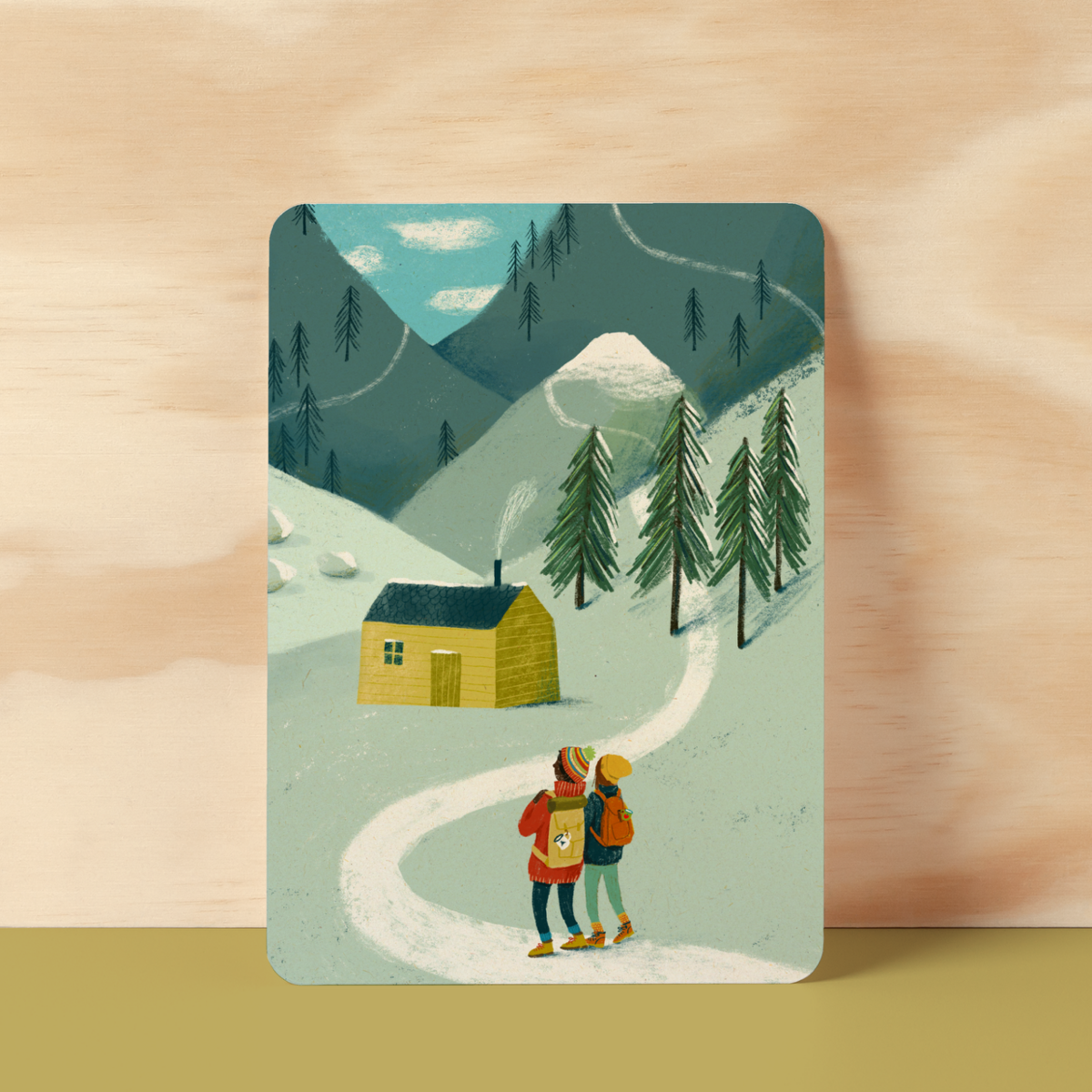 Postcard |  The cabin