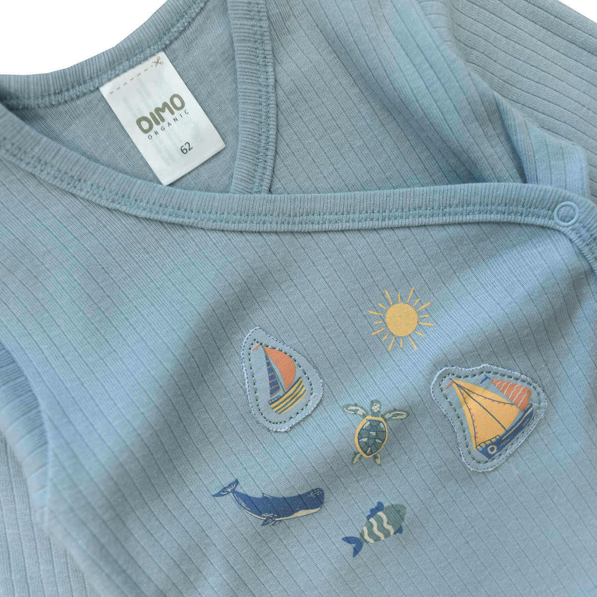 Wickeljacke - Drop Needle blau