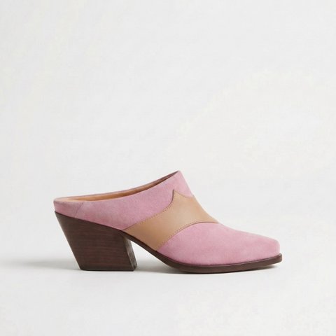 Mayomi Pink Mules