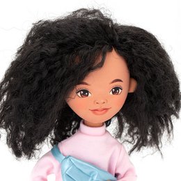 Soft toy, Sweet Sisters - Tina in a Pink Tracksuit  (35cm)
