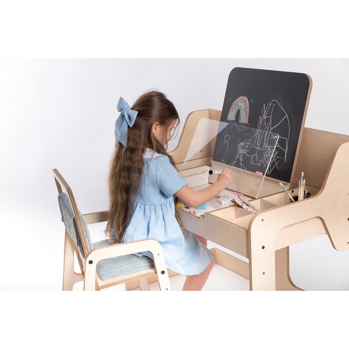 Scrivania Multisensoriale Bambini Regolabile Luula