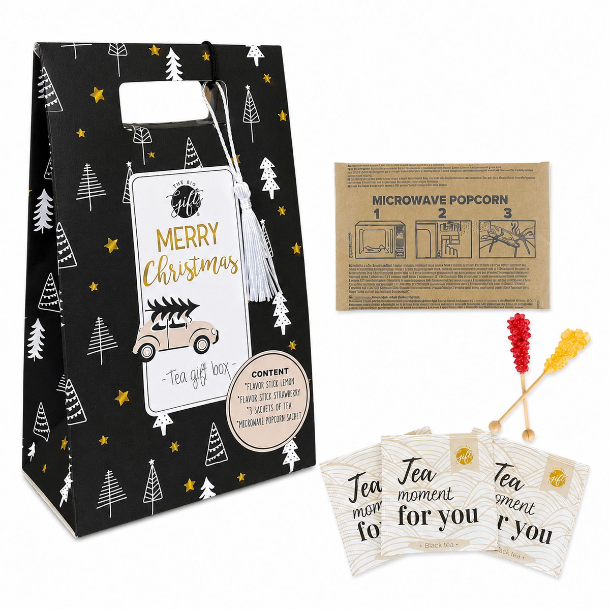 Tee-Geschenkbox – Frohe Weihnachten
