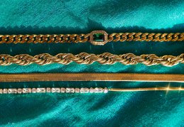Esmeralda - 8mm Twist Bracelet Gold