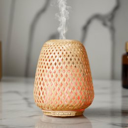 Ultralydsdiffuser – Olaki – Rattan Shell – Sund spredning af parfumerede dufte – Original gaveidé