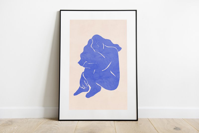 Freedom Blue - Art Print