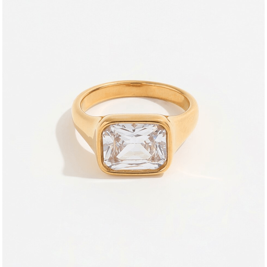 Andrei - Women’s Diamond Signet Ring