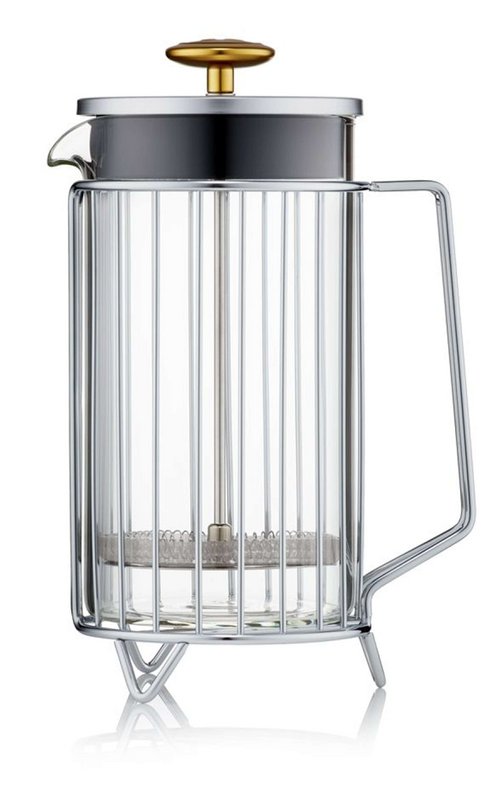 Barista & Co - Corral Coffee Maker French Press 1 liter - Zilver