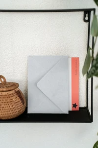 Gray envelope