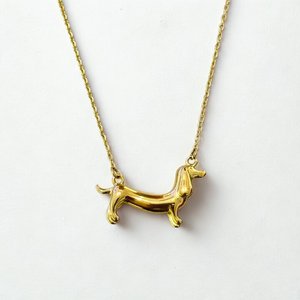 Dachshund Edelstahlkette