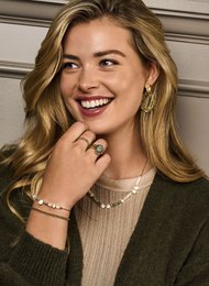 Necklace Minte gold plated