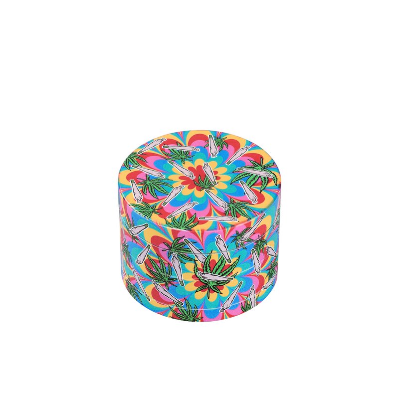 Présentoir 6 pièces moulins à épices - Feuilles Multicolores