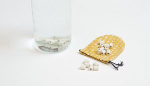 Ceramic beads - Yellow Mustard