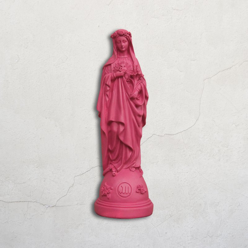 Statuette Mary with flowers