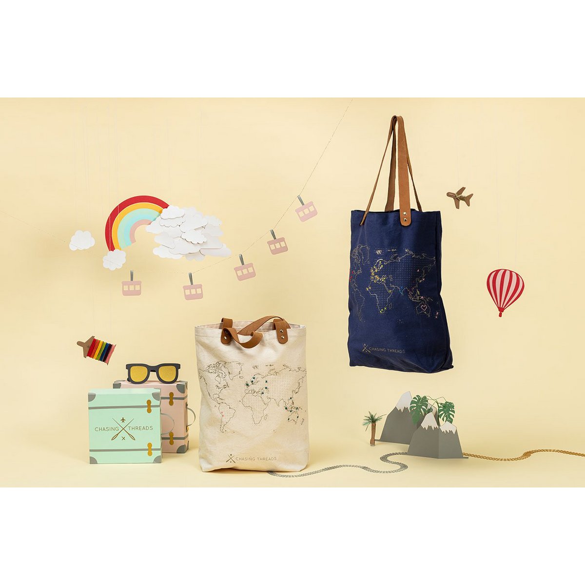 Sac fourre-tout Stitch - Navy