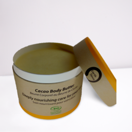 Organisk kakao kropssmør 200 ml - 1 stykke - 100% genanvendt papiremballage