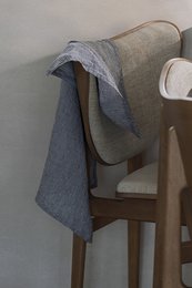 Viskestykke (viskestykke) / Denimstriber, 100% hør