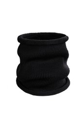 Hat and scarf set – 100% merino wool “BRIGID NEW” – BLACK