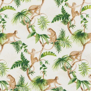 Servietten "Monkey Family"