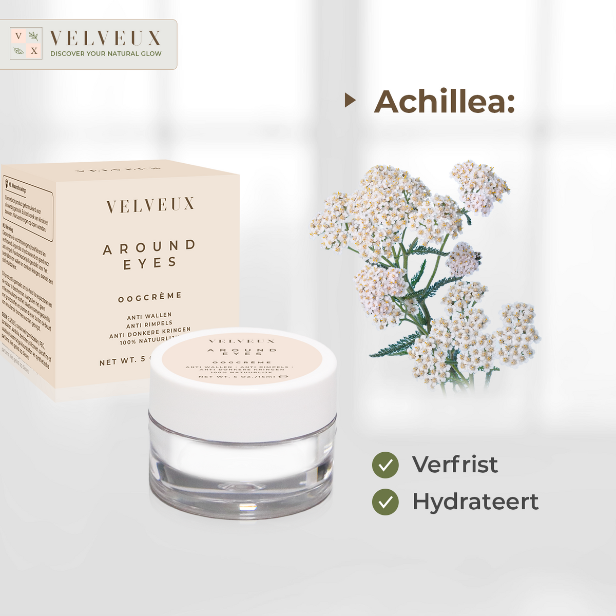Crème pour les yeux 15ML - 100% Naturel