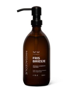 Natural massage oil - Fresh Briesje - 250 and 500 ML - Recommended retail price €19.95/€27.95