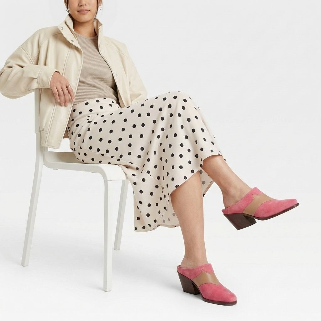 Mayomi Shell Pink Mules