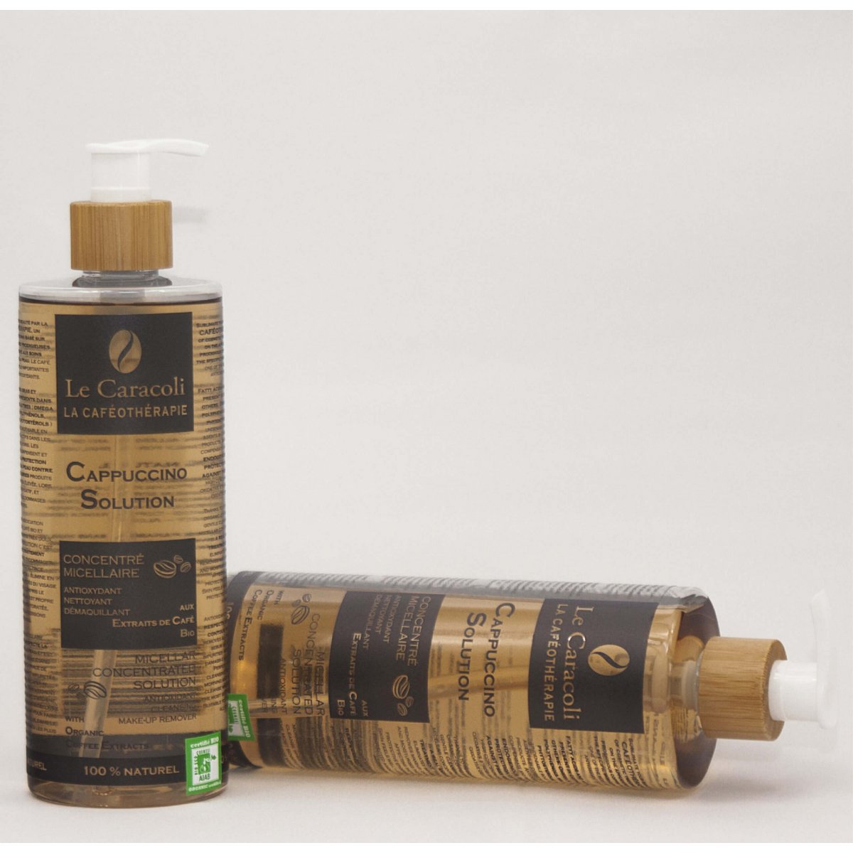 CAPPUCCINO SOLUTION – Make-up-Entferner-Reiniger – 400 ml