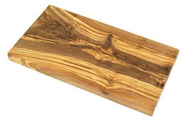 Frühstücksbrett eckig 25 x 15 cm aus Olivenholz