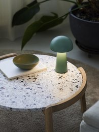 BORDLAMPE MOVE ME STØVET GRØN