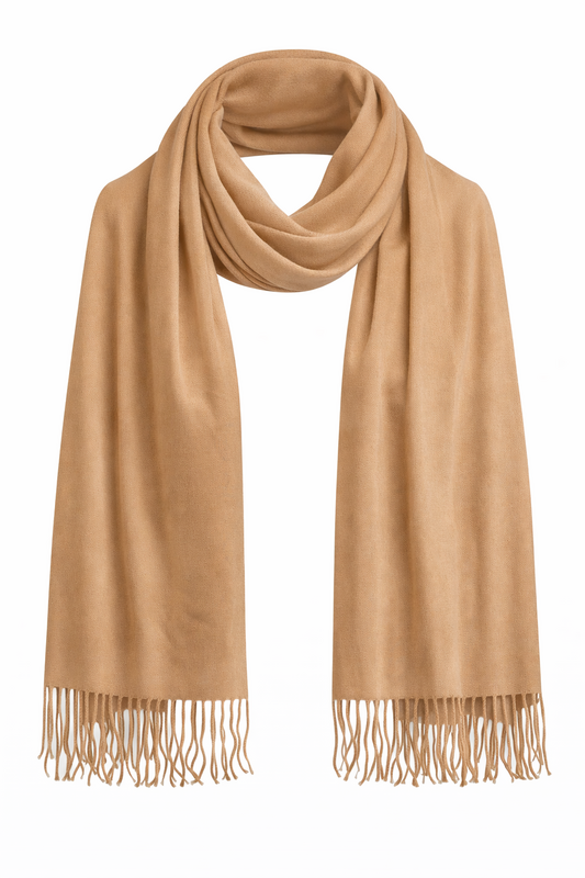 HS Cashmere Look tørklæde - 10+ farver - 180x68cm - Alsidig brug