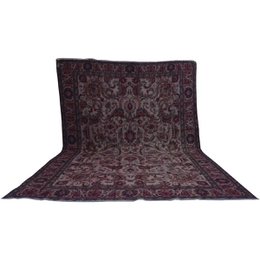 Overfarvet Vintage Pink Orientalsk tæppe