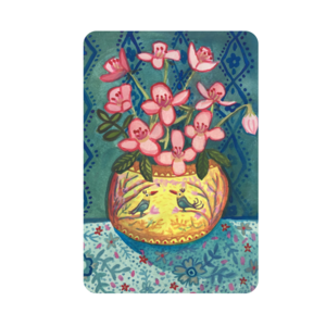 Duurzame Bloemen Kaarten | Hippe Ansichtkaarten | Kleurige Kunst Wenskaarten voor volwassenen
