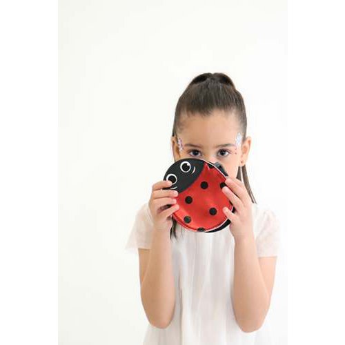 Children's shoulder bag - Ladybug the Neon Ladybug