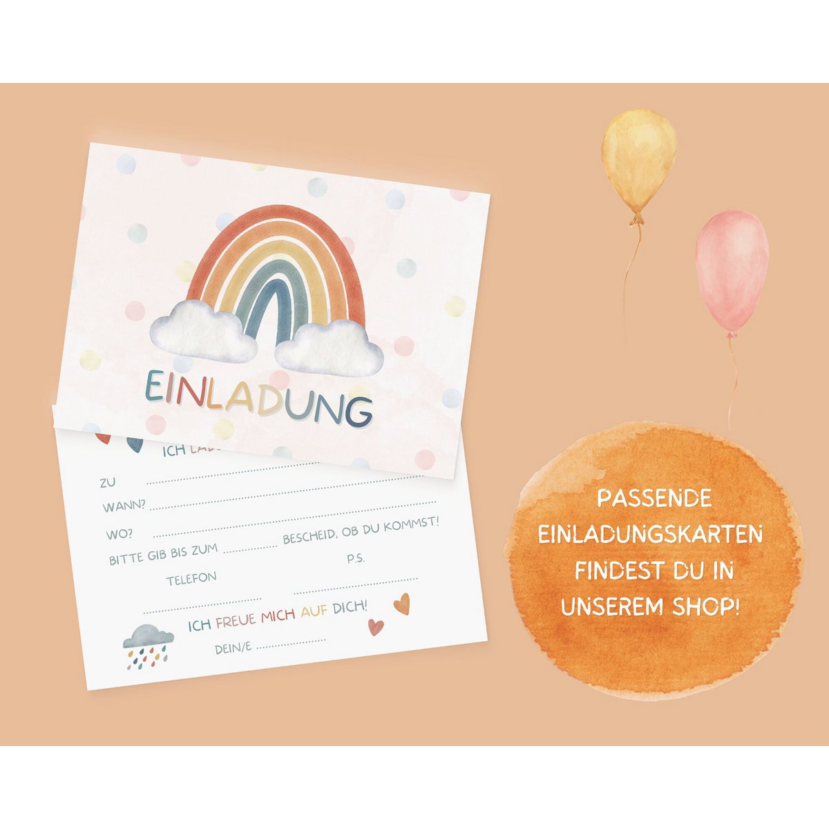 Bolsas de recuerdo de fiesta de arco iris de otoño con pegatinas - Bolsas de fiesta de arco iris para fiestas de cumpleaños infantiles de otoño