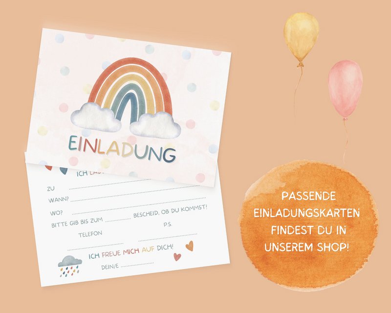 Sacs de fête arc-en-ciel d'automne avec autocollants - sacs de fête arc-en-ciel pour les fêtes d'anniversaire des enfants d'automne