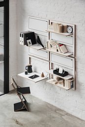 Fläpps Wall Desk/Secretary 80x50-1 - White