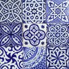 Handbemalte Fliesen Blau Weiß Mix