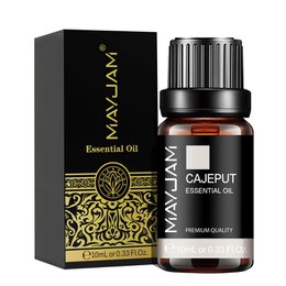 MAYJAM 10ML Lavender Lemongrass Jasmine Vanilla Eucalyptus Rose Lemon Essential Oil For Humidifier Diffuser Candle Making