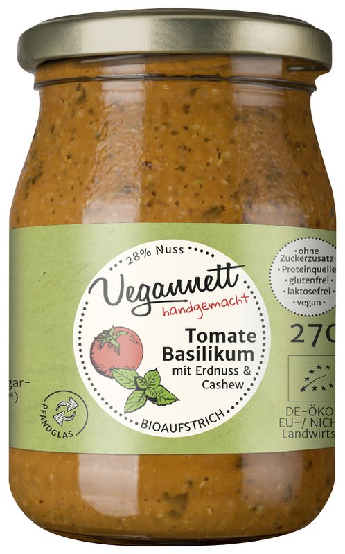 Tomato basil organic spread