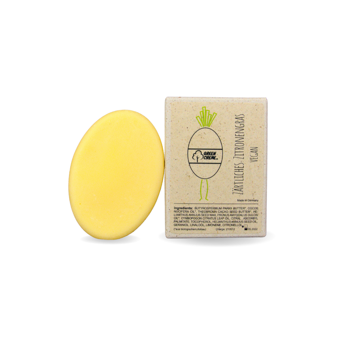VEGAN Tender Lemongrass - crema mani vegana solida - 30 grammi