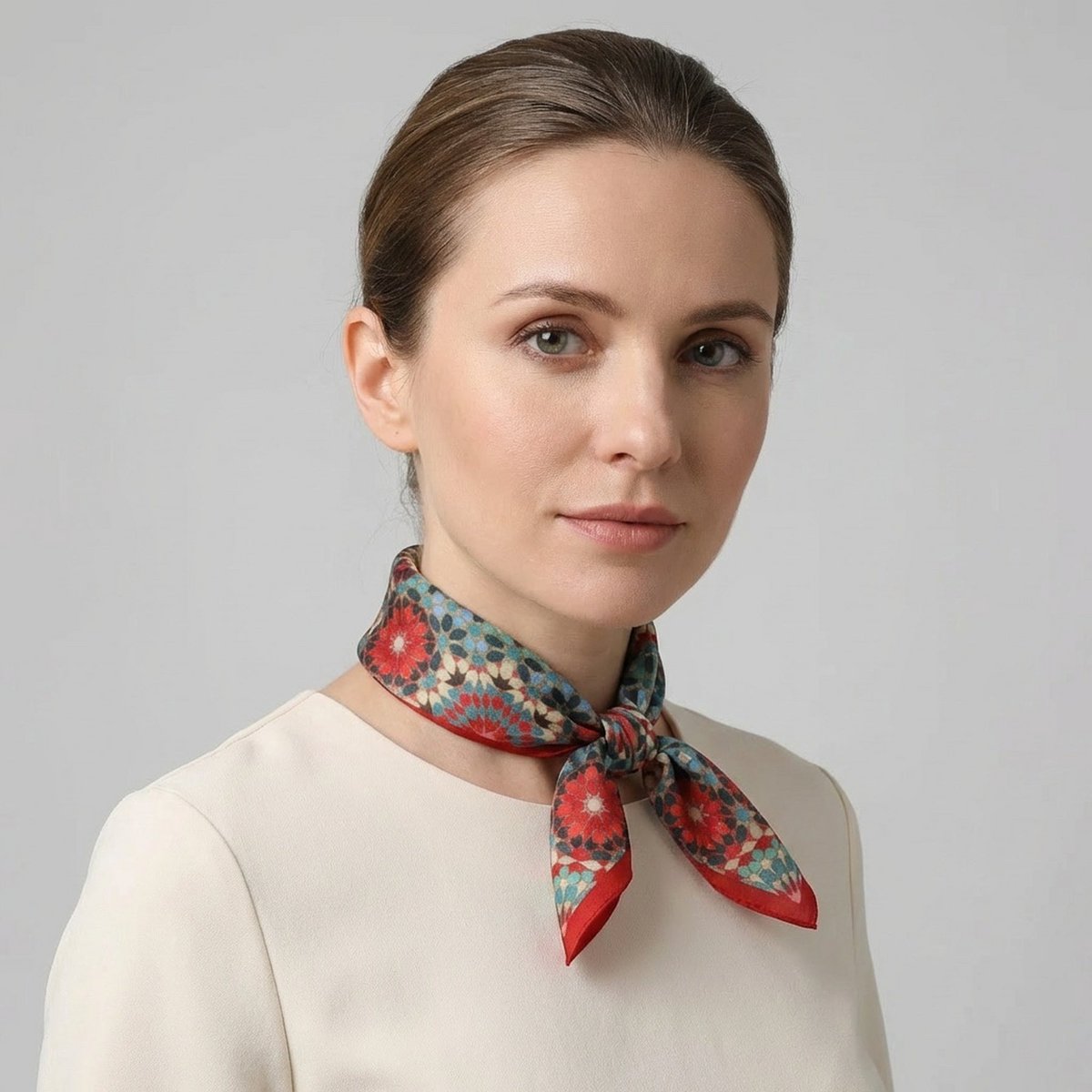 Colorful Silk Neckerchief